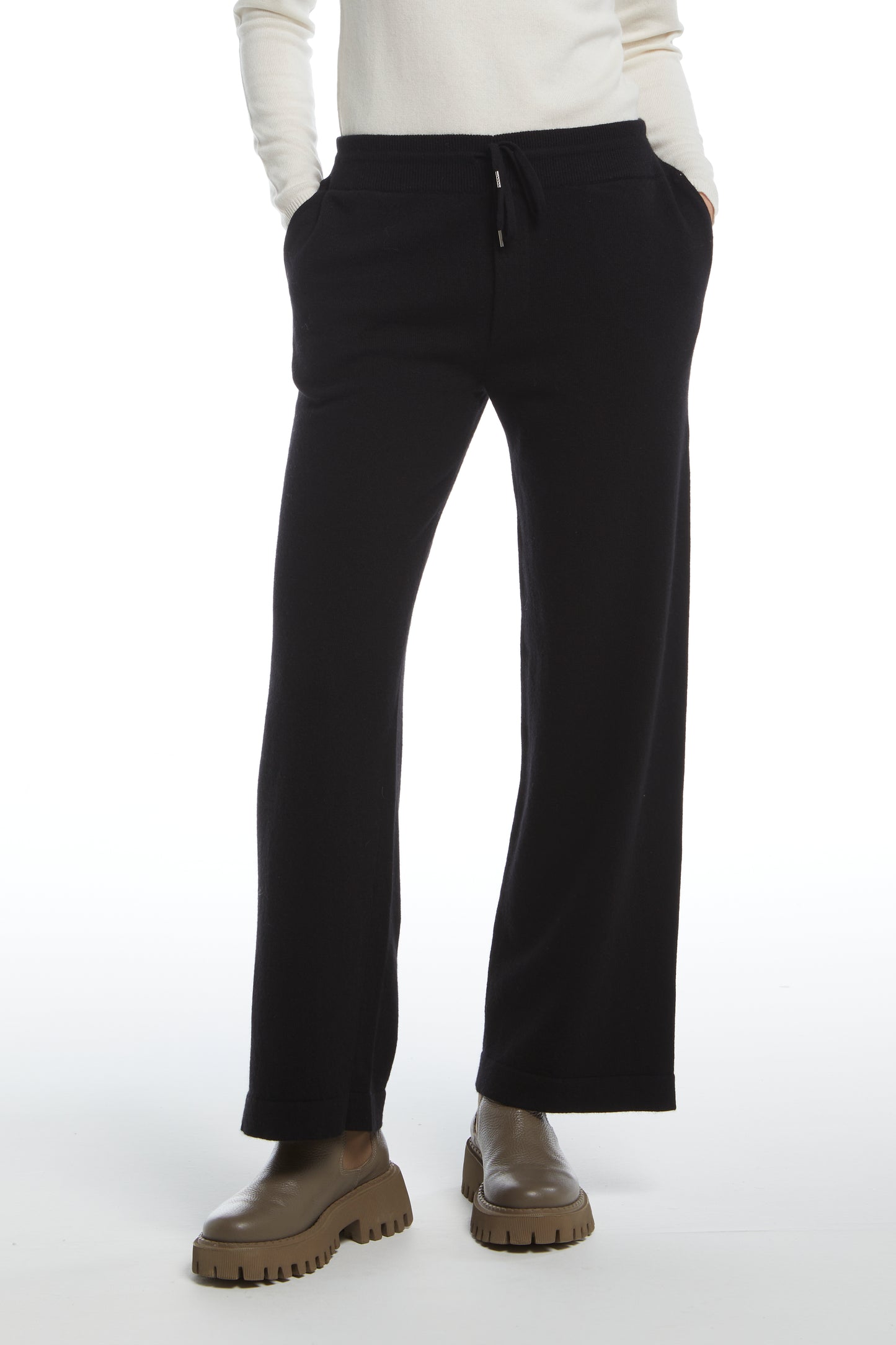 Pantalone palazzo - Nero