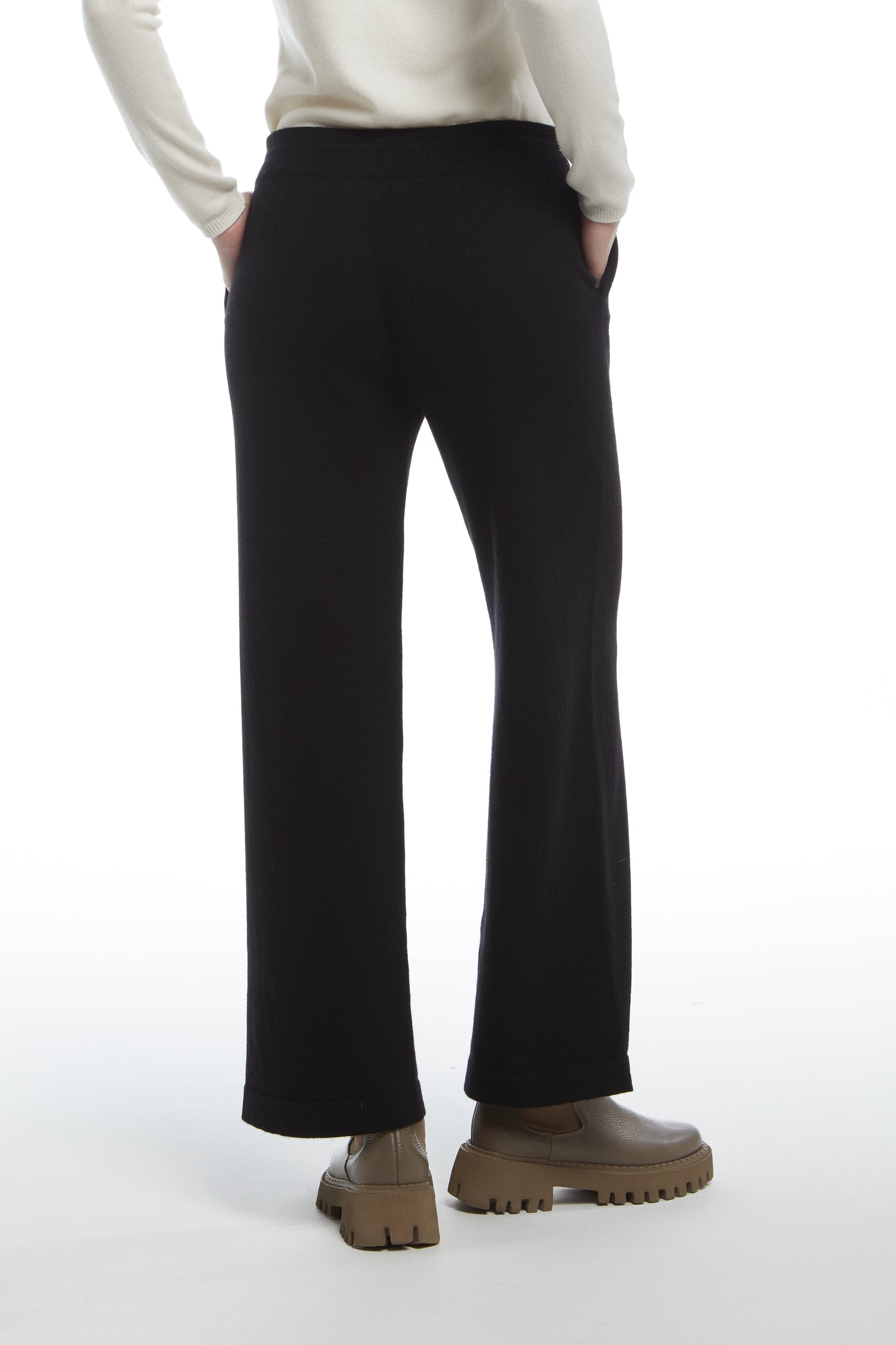 Pantalone palazzo - Nero