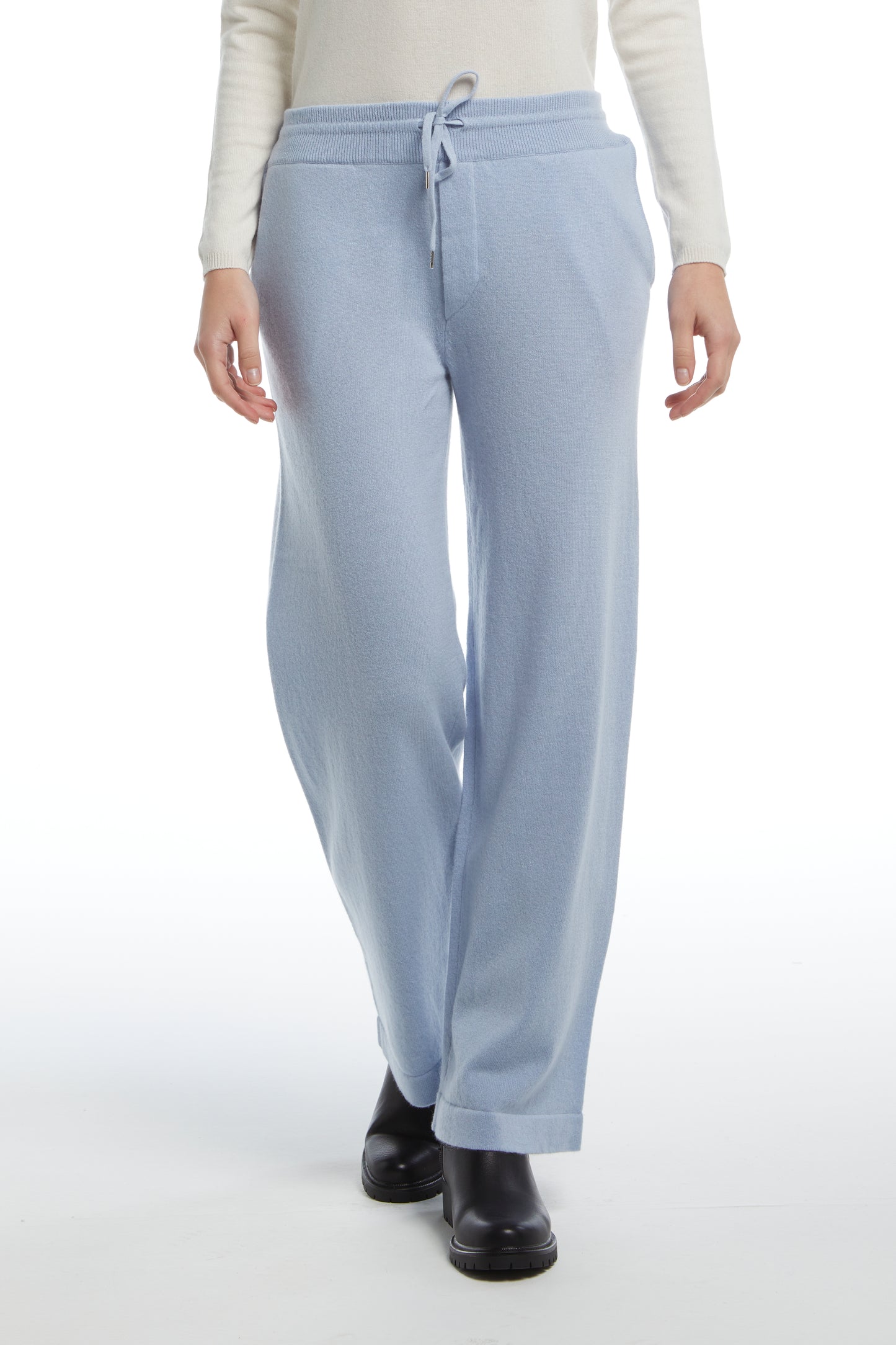Pantalone palazzo - Mirage Blue