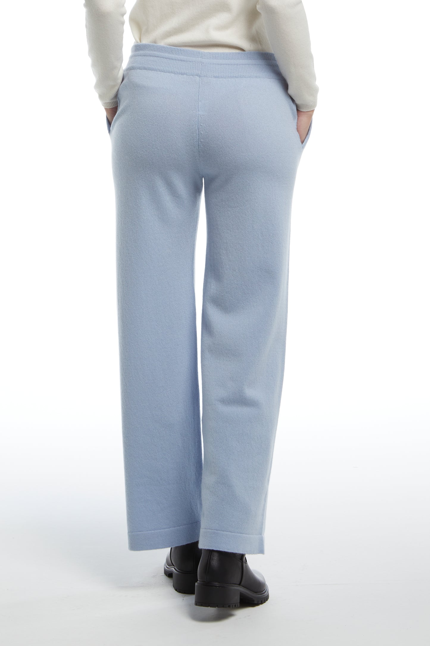 Pantalone palazzo - Mirage Blue