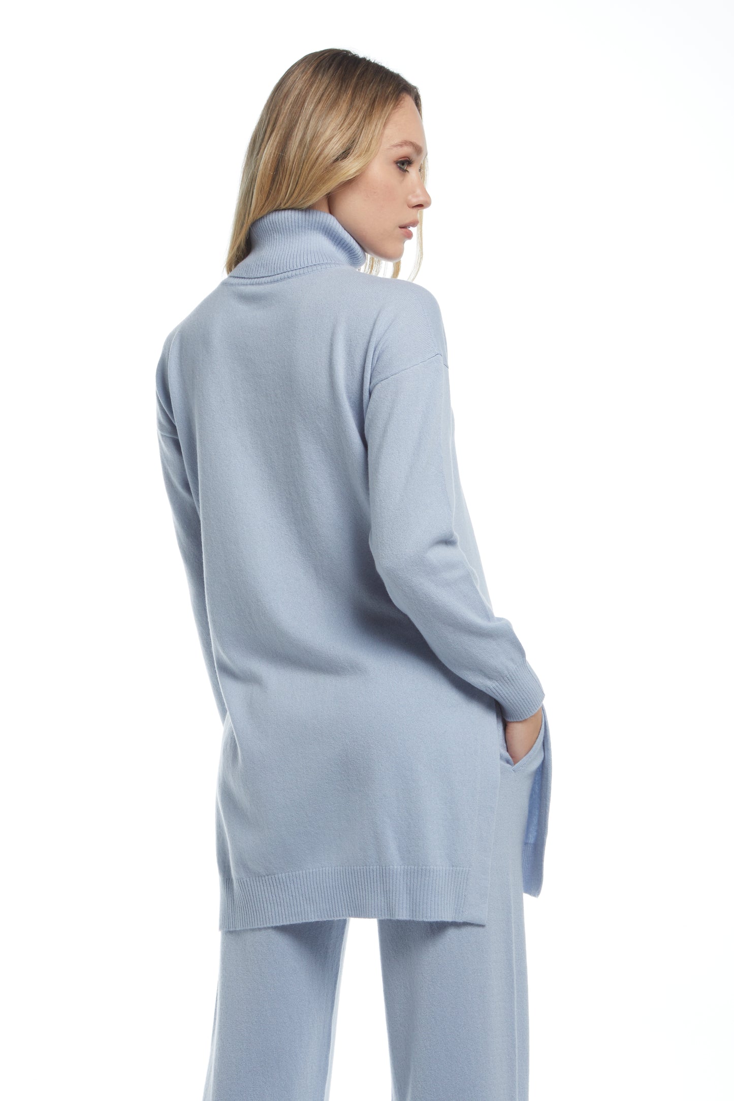Maglia dolce vita over - Mirage Blue