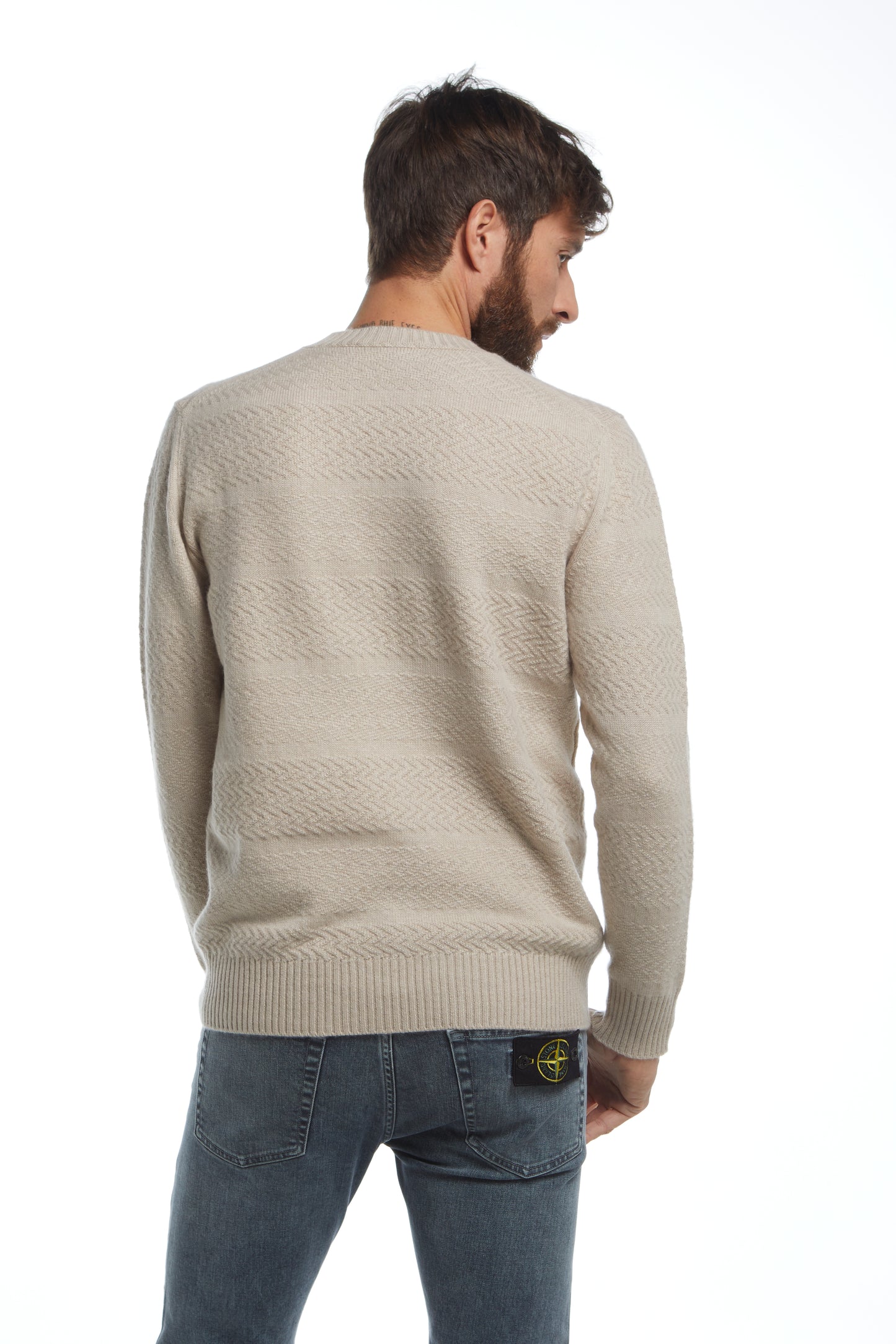 Girocollo multipunto - Beige