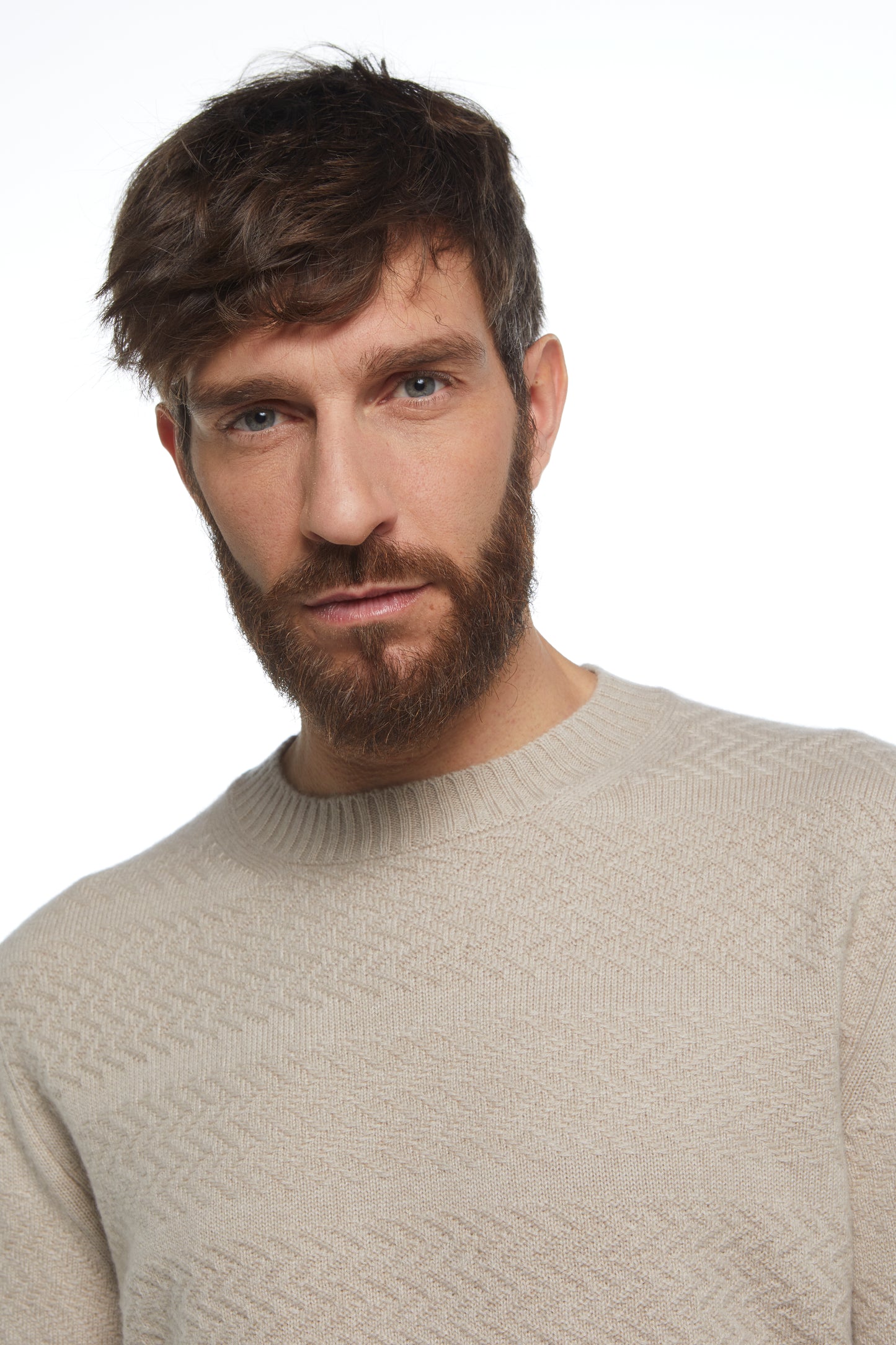 Girocollo multipunto - Beige