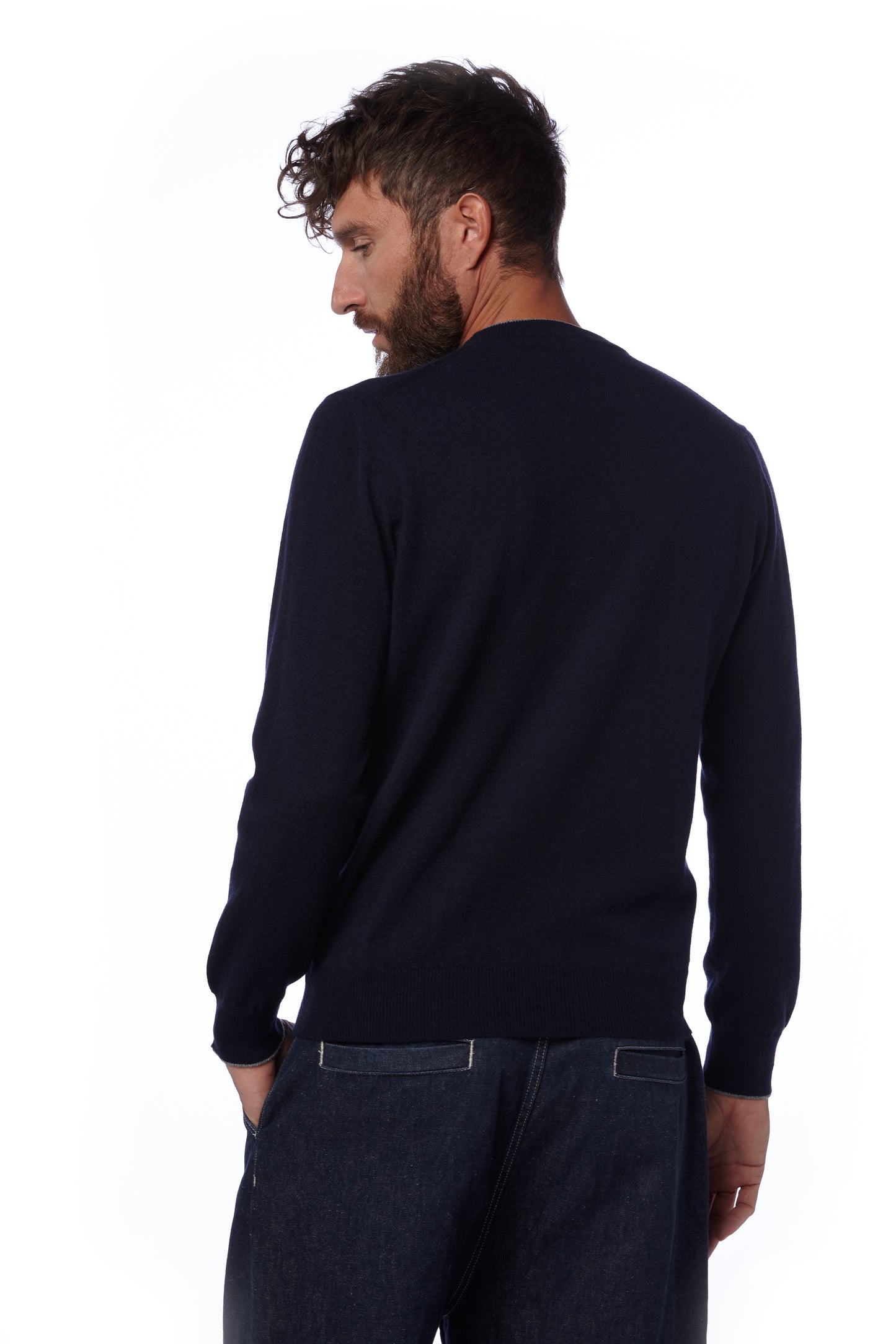 Maglia girocollo - Blu