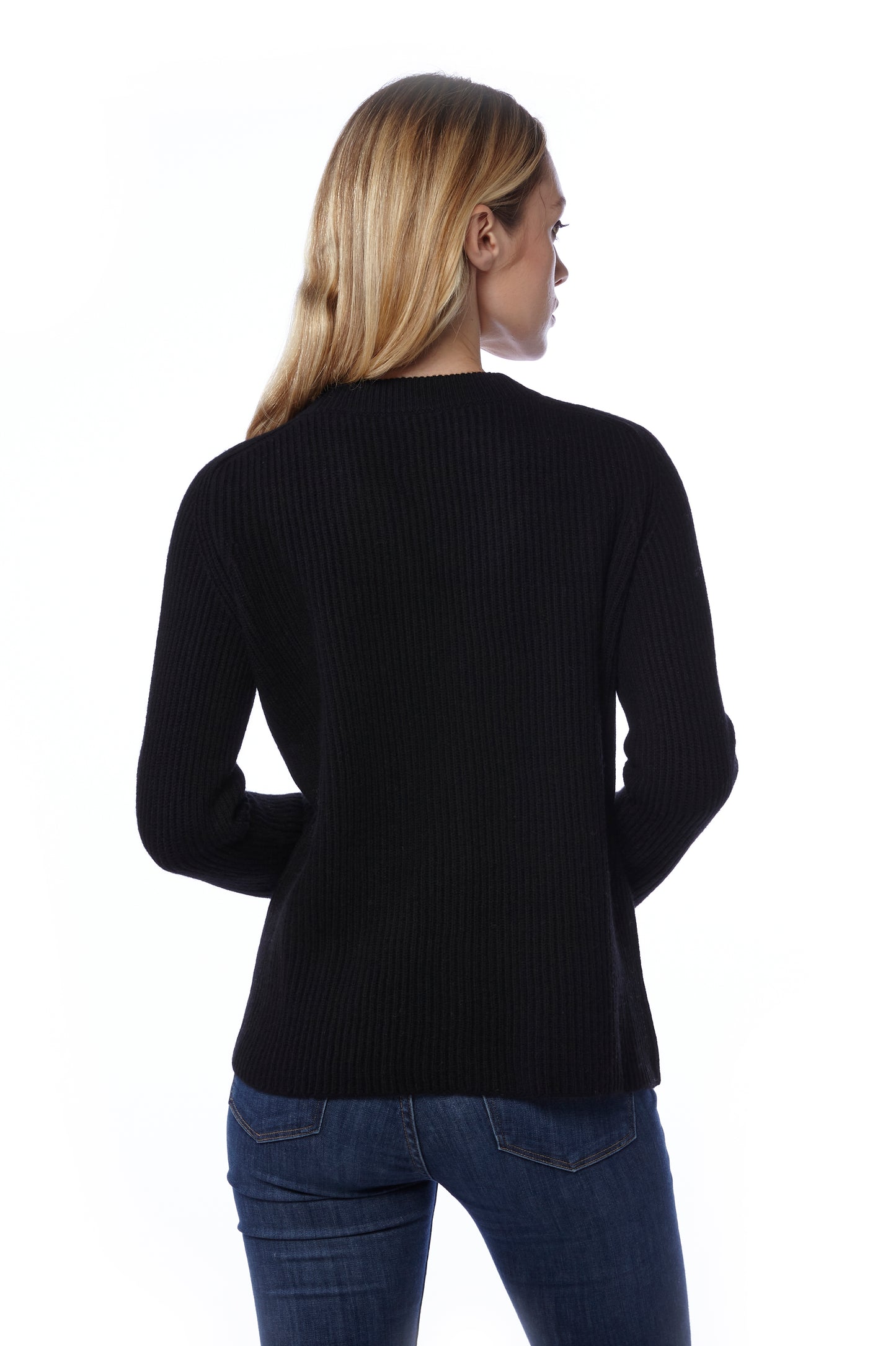 Cardigan costa inglese - Nero