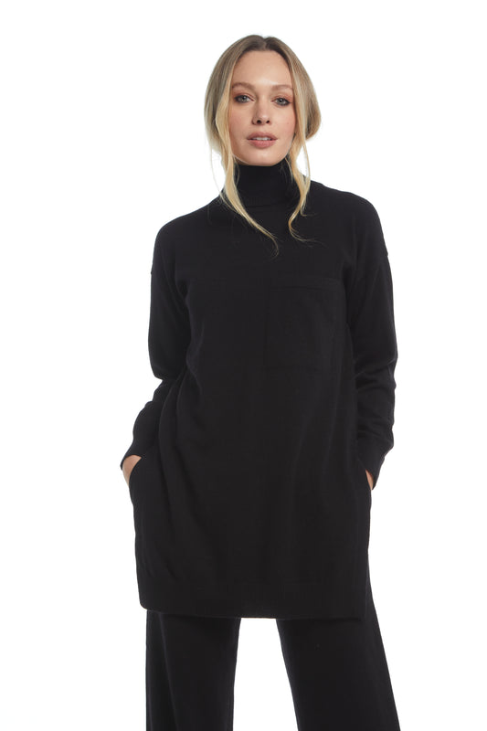 Maglia dolce vita over - Nera