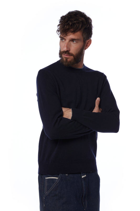 Maglia girocollo - Blu