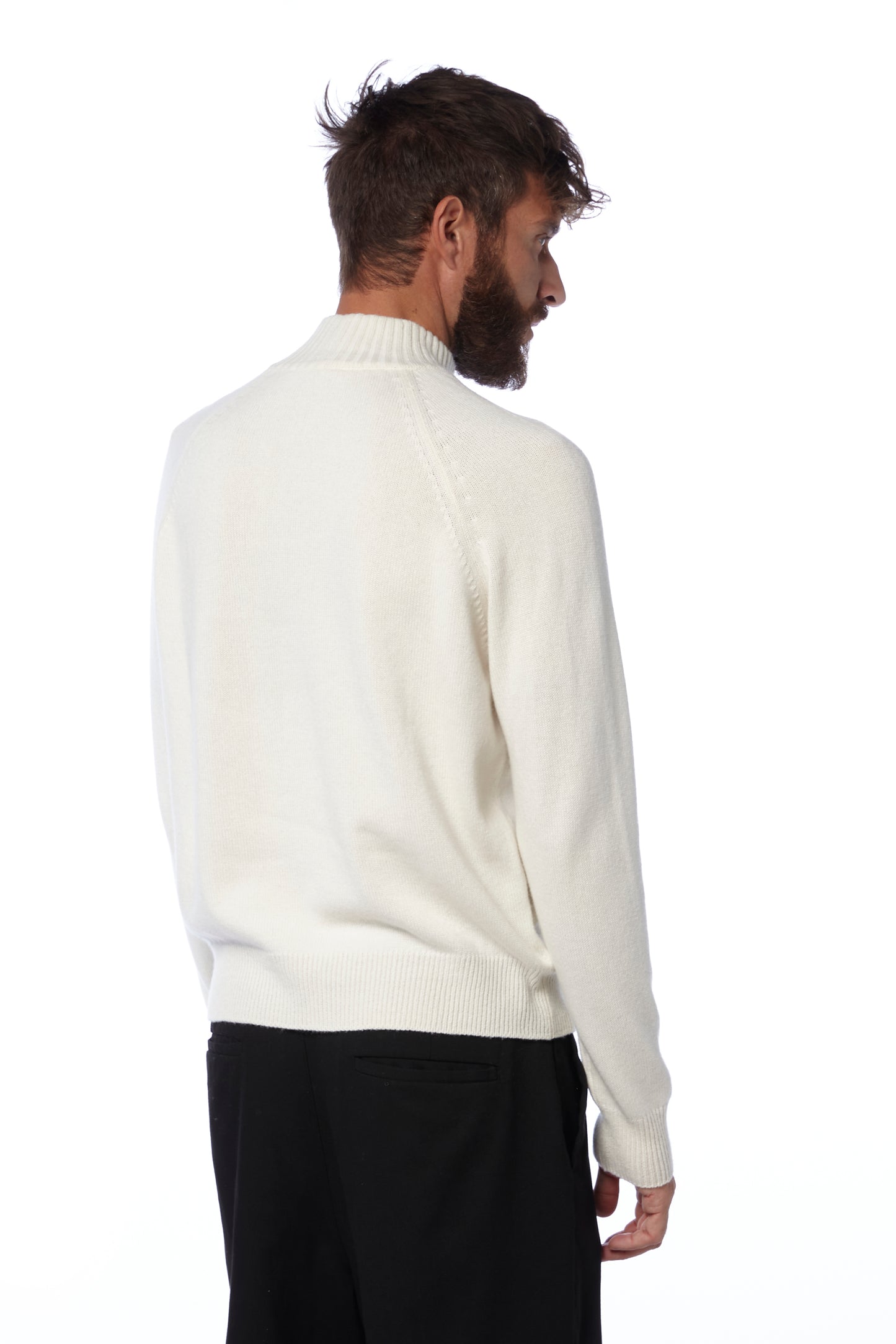 Mezza zip - Panna