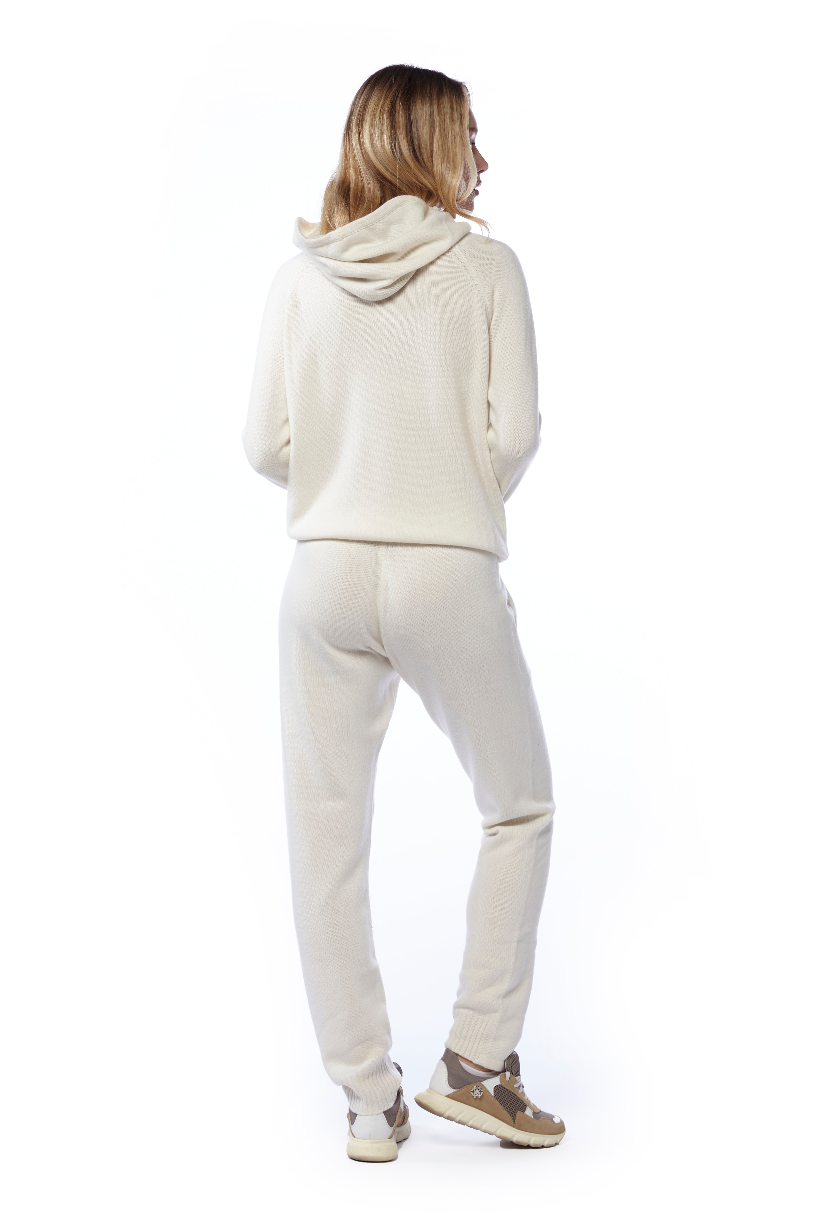 Tuta sportiva 100 Cashmere Bianca