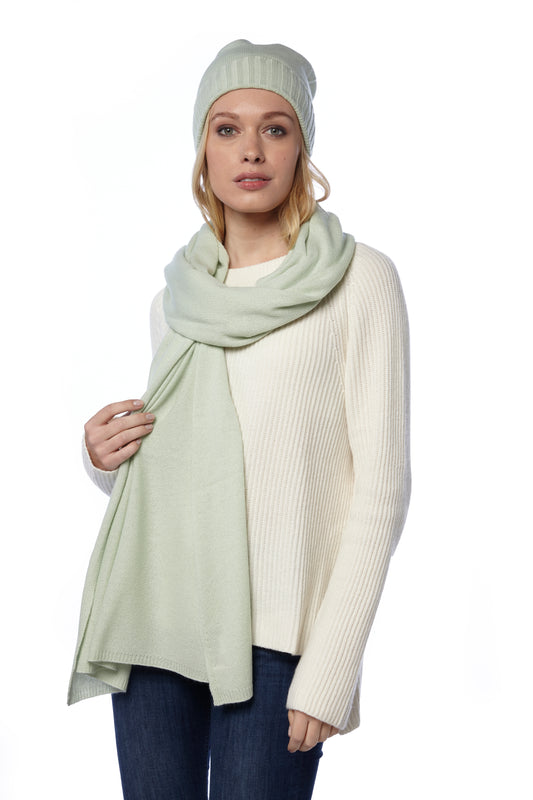 Maxi sciarpa - Verde acqua